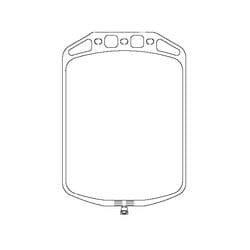 Polyolefine Based Coextrusion, Silver, with valved Female Collection 4 Quick Connector